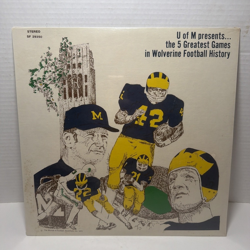 1972 U of M Presents... the 5 Greatest Games in Wolverine Football History